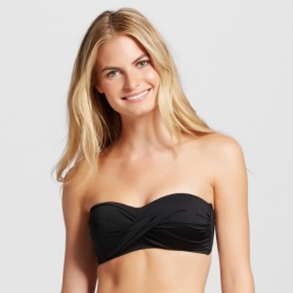 target strapless bikini top
